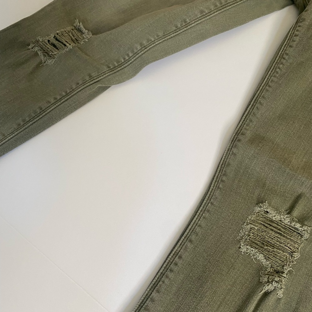 Green Skinny Jean